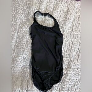 Black One-Piece Swimsuit